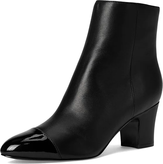 Marc Fisher LTD Aleea Women's Boots Black : 6.5 M, Leather/Synthetic - Image 5