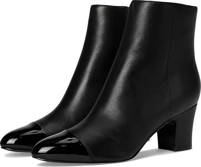Marc Fisher LTD Aleea Women's Boots Black : 6.5 M, Leather/Synthetic