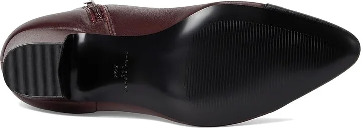 Marc Fisher LTD Aleea Women's Boots Dark Red/Black Leather : 8 M, Leather/Synthetic - Image 3