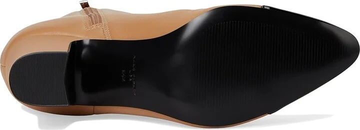 Marc Fisher LTD Aleea Women's Boots Light Natural/Black : 5 M, Leather/Synthetic - Image 3