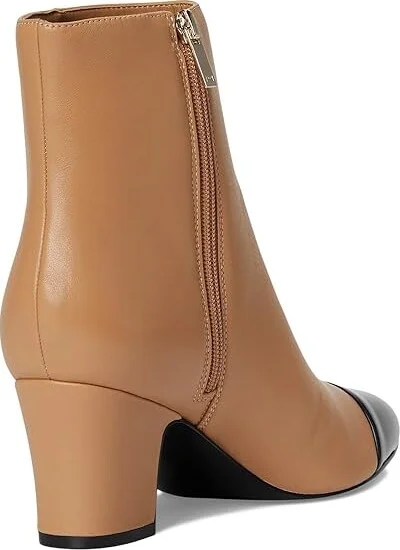 Marc Fisher LTD Aleea Women's Boots Light Natural/Black : 5 M, Leather/Synthetic - Image 4