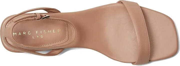 Marc Fisher LTD Alona Women's Wedge Shoes Medium Natural Leather : 6.5 M, Leather/Rubber/Synthetic - Image 2