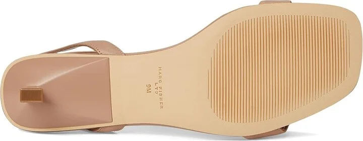Marc Fisher LTD Alona Women's Wedge Shoes Medium Natural Leather : 6.5 M, Leather/Rubber/Synthetic - Image 3