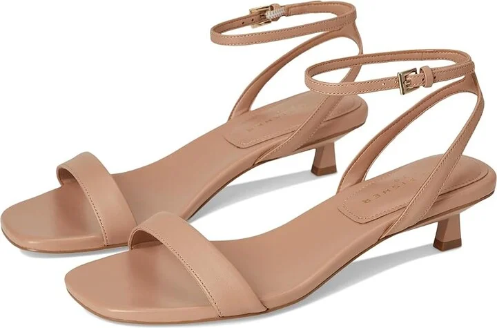 Marc Fisher LTD Alona Women's Wedge Shoes Medium Natural Leather : 6.5 M, Leather/Rubber/Synthetic