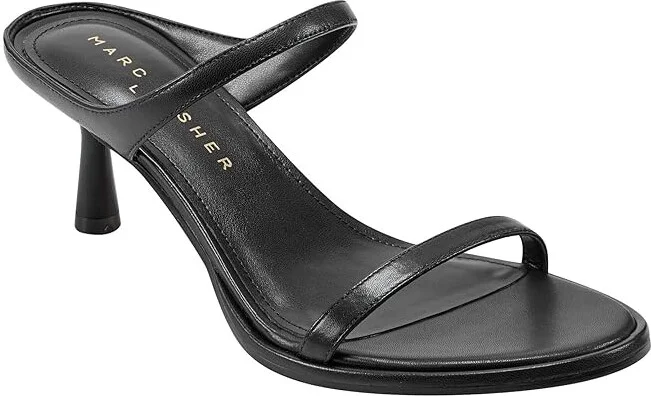 Marc Fisher LTD Alonde Women's Sandals Black Leather : 7 M - Image 6