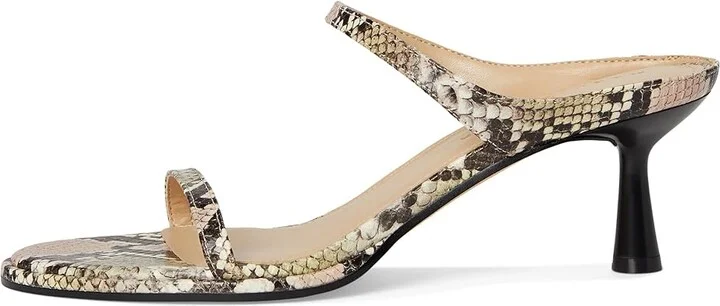 Marc Fisher LTD Alonde Women's Sandals Blush/Natural Snake Leather : 7 M - Image 6