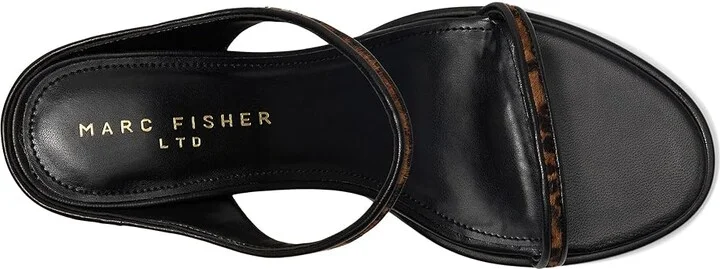 Marc Fisher LTD Alonde Women's Sandals Leopard/Black : 8 M, Leather - Image 2