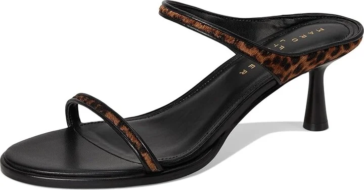 Marc Fisher LTD Alonde Women's Sandals Leopard/Black : 8 M, Leather - Image 5