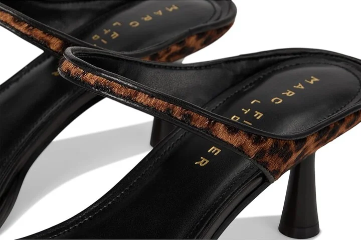 Marc Fisher LTD Alonde Women's Sandals Leopard/Black : 8 M, Leather - Image 7