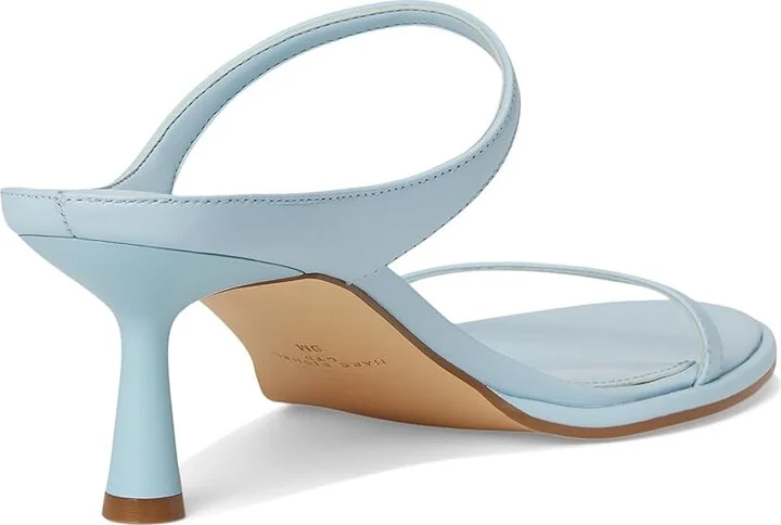 Marc Fisher LTD Alonde Women's Sandals Light Blue Leather : 7.5 M - Image 4