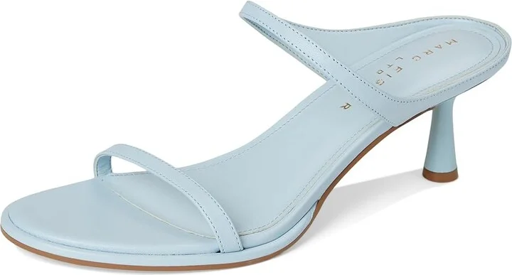Marc Fisher LTD Alonde Women's Sandals Light Blue Leather : 7.5 M - Image 5