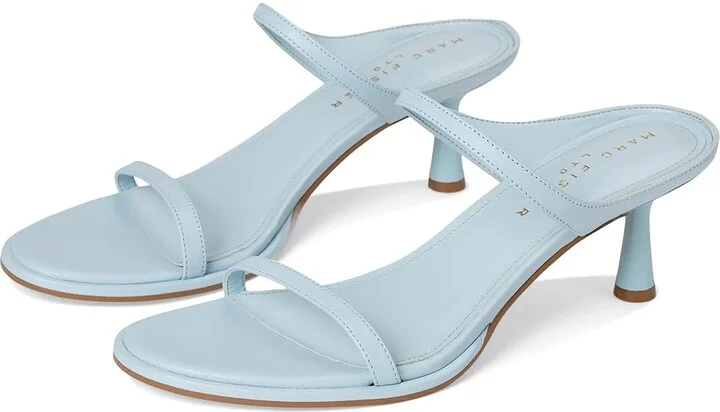 Marc Fisher LTD Alonde Women's Sandals Light Blue Leather : 7.5 M