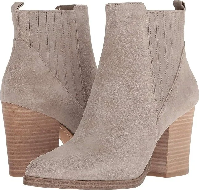 Marc Fisher LTD Alva Women's Shoes Light Natural Suede : 7.5 M