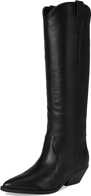 Marc Fisher LTD Ander Women's Boots Black Leather : 7 M - Image 5