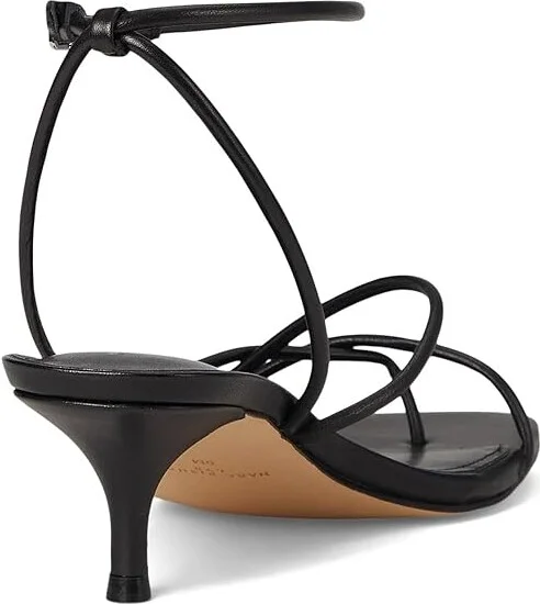 Marc Fisher LTD Ballen Women's Wedge Shoes Black Leather : 10 M - Image 4