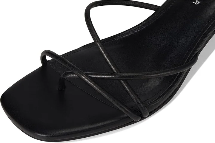 Marc Fisher LTD Ballen Women's Wedge Shoes Black Leather : 10 M - Image 7