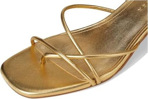 Marc Fisher LTD Ballen Women's Wedge Shoes Gold Leather : 6.5 M - Image 7
