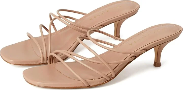 Marc Fisher LTD Banna Women's Wedge Shoes Light Natural Leather : 7.5 M