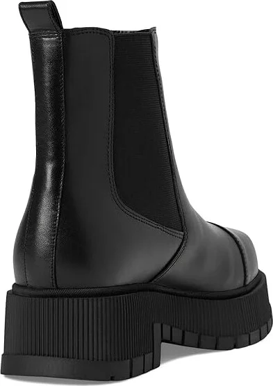 Marc Fisher LTD Bermida Women's Boots Black Leather : 9.5 M, Leather/Suede/Synthetic - Image 4
