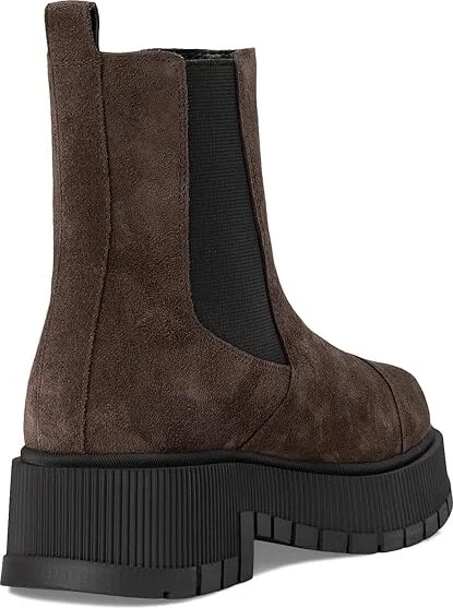 Marc Fisher LTD Bermida Women's Boots Dark Brown Suede : 9.5 M, Leather/Suede/Synthetic - Image 4