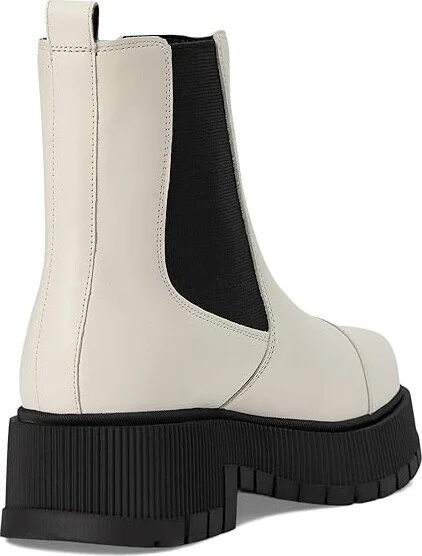 Marc Fisher LTD Bermida Women's Boots Ivory : 5 M, Leather/Suede/Synthetic - Image 4
