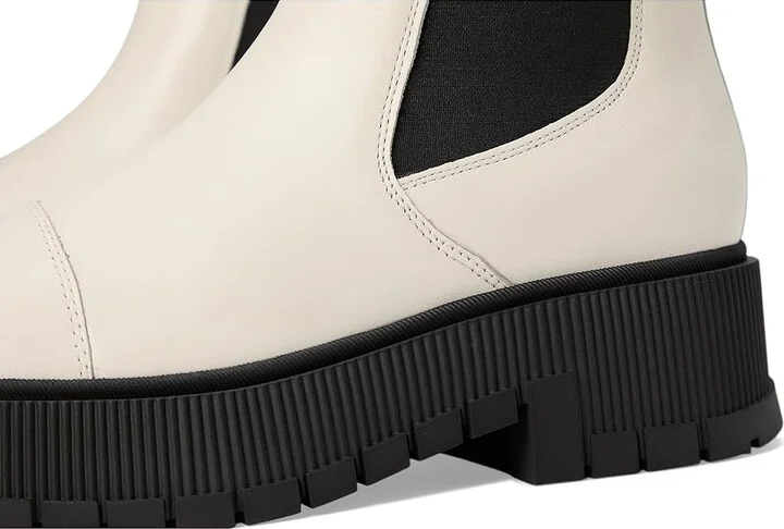 Marc Fisher LTD Bermida Women's Boots Ivory : 5 M, Leather/Suede/Synthetic - Image 7