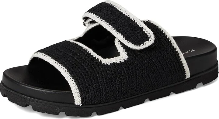 Marc Fisher LTD Brinleys Women's Dress Sandals Black/Cream : 9 M, Synthetic - Image 5