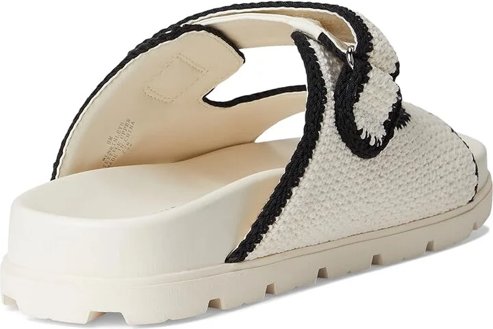 Marc Fisher LTD Brinleys Women's Dress Sandals Cream/Black : 6 M, Synthetic - Image 4