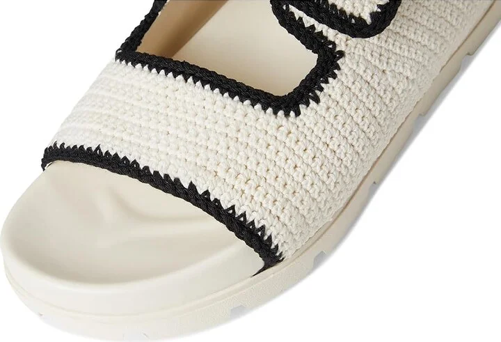 Marc Fisher LTD Brinleys Women's Dress Sandals Cream/Black : 6 M, Synthetic - Image 7