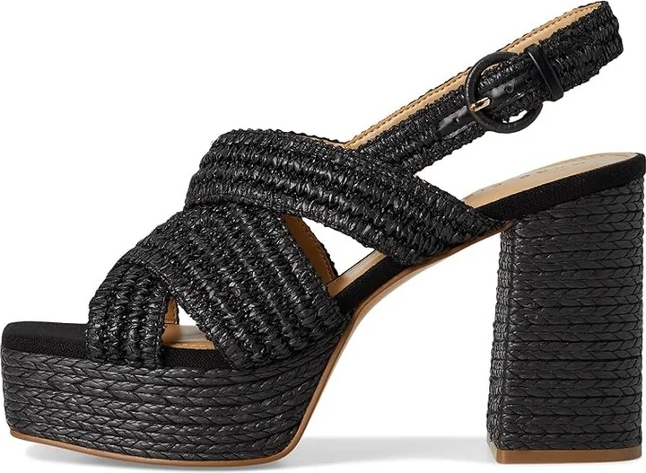 Marc Fisher LTD Caddy Women's Wedge Shoes Black : 11 M, Synthetic - Image 6