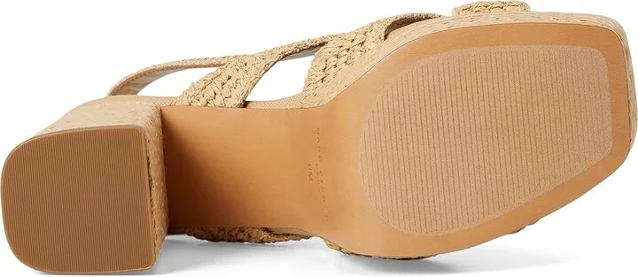 Marc Fisher LTD Caddy Women's Wedge Shoes Light Natural : 9.5 M, Synthetic - Image 3