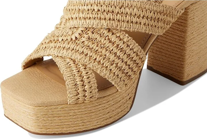 Marc Fisher LTD Caddy Women's Wedge Shoes Light Natural : 9.5 M, Synthetic - Image 7