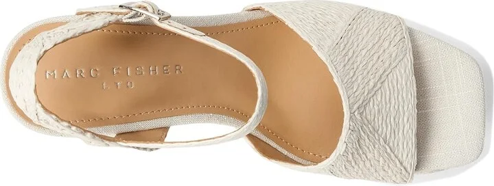 Marc Fisher LTD Calyn Women's Wedge Shoes Cream : 10 M - Image 2