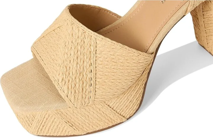 Marc Fisher LTD Calyn Women's Wedge Shoes Light Natural : 7.5 M - Image 7
