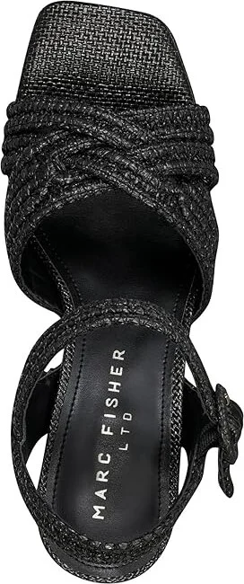 Marc Fisher LTD Chesse Women's Sandals Black : 9.5 M - Image 2