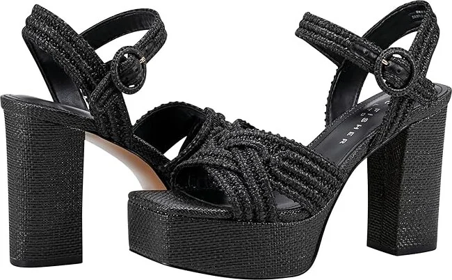 Marc Fisher LTD Chesse Women's Sandals Black : 9.5 M