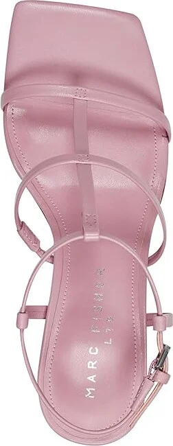 Marc Fisher LTD Dennie Women's Sandals Light Pink Leather : 6.5 M - Image 2