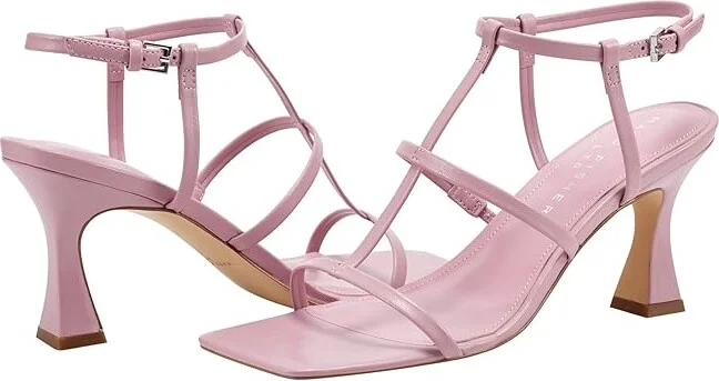 Marc Fisher LTD Dennie Women's Sandals Light Pink Leather : 6.5 M