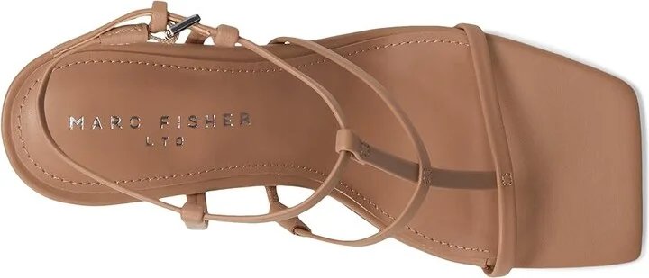 Marc Fisher LTD Dennie Women's Sandals Medium Natural Leather : 8 M - Image 2
