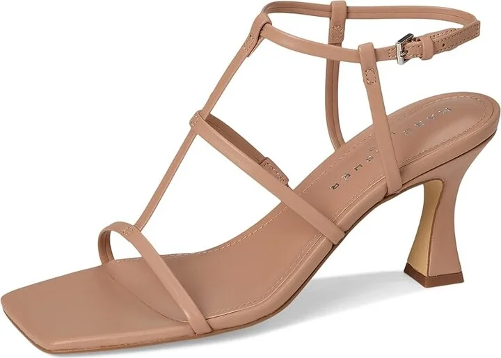 Marc Fisher LTD Dennie Women's Sandals Medium Natural Leather : 8 M - Image 5