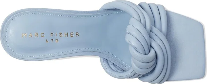 Marc Fisher LTD Dru Women's Wedge Shoes Light Blue Leather : 7.5 M - Image 2