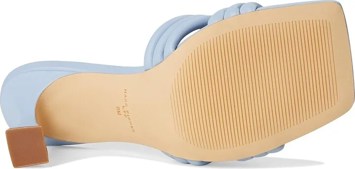 Marc Fisher LTD Dru Women's Wedge Shoes Light Blue Leather : 7.5 M - Image 3