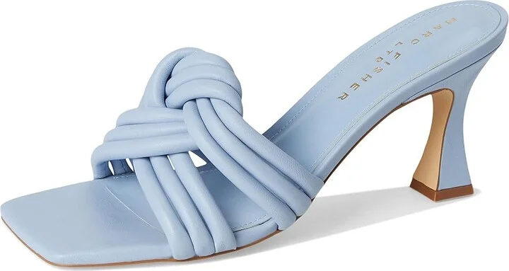 Marc Fisher LTD Dru Women's Wedge Shoes Light Blue Leather : 7.5 M - Image 5