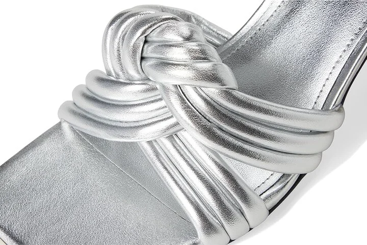 Marc Fisher LTD Dru Women's Wedge Shoes Silver Leather : 9 M - Image 7