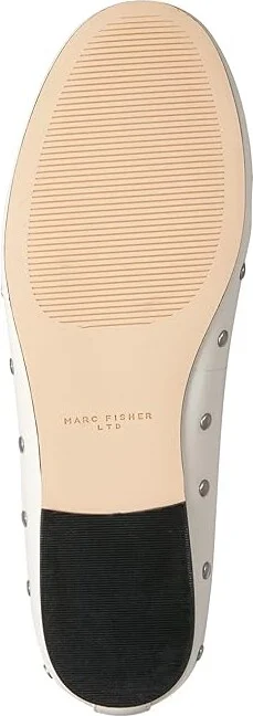 Marc Fisher LTD Elizza Women's Flat Shoes Ivory : 7.5 M, Leather - Image 3