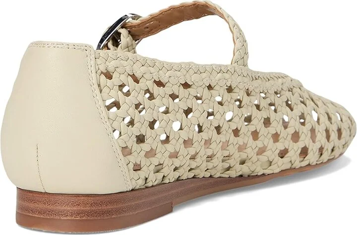 Marc Fisher LTD Evonna Women's Dress Flat Shoes Ivory Leather : 9 M - Image 4