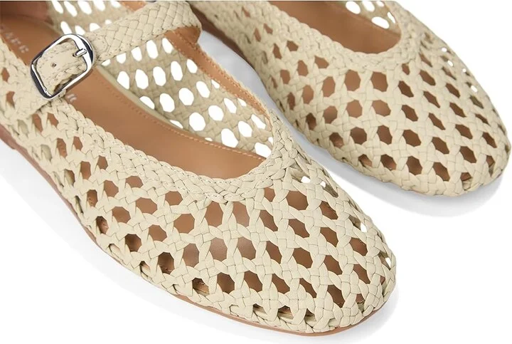 Marc Fisher LTD Evonna Women's Dress Flat Shoes Ivory Leather : 9 M - Image 7