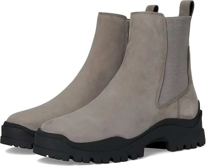 Marc Fisher LTD Farris Women's Boots Grey Nubuck : 6.5 M, Leather/Rubber