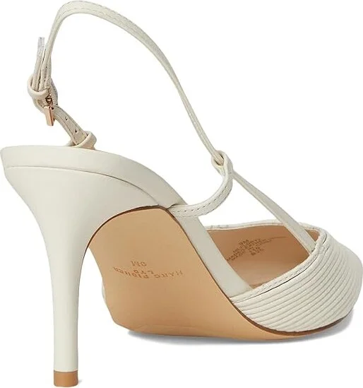 Marc Fisher LTD Flory Women's Shoes Cream : 8.5 M, Faux Leather - Image 4