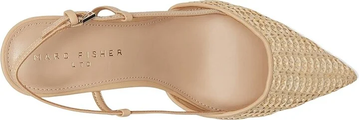 Marc Fisher LTD Flory Women's Shoes Light Natural : 6.5 M, Faux Leather - Image 2